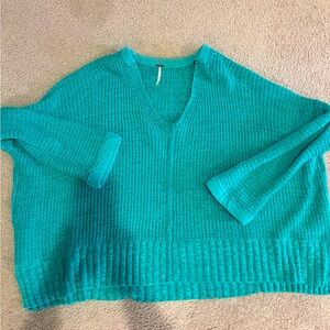 Free People Green sweater size xs/s